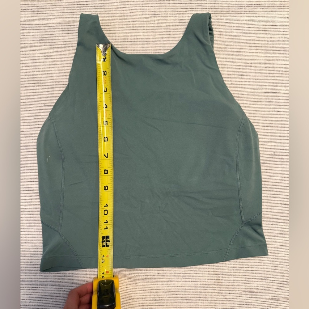 Lululemon Align High-Neck Tank Top. Light support. Size 6. Cropped. - Picture 4 of 5